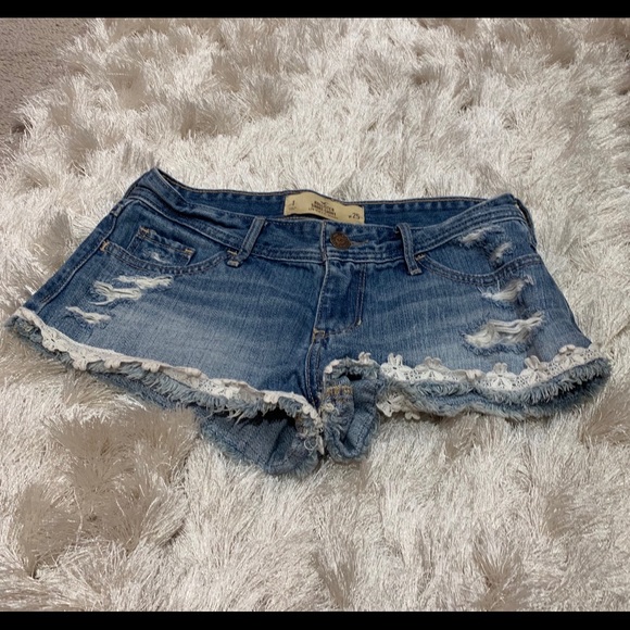 hollister jean shorts - Picture 1 of 1
